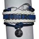 LA Dodgers Bracelet, Dodgers Jewelry, Baseball Bracelet & Jewelry Gift