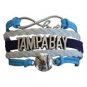 Tampa Bay Rays Bracelet, Rayss Jewelry, Rays Gift, Baseball Bracelet