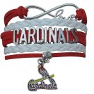 St. Louis Cardinals Bracelet, Custom Bracelet, Cardinal Gift, Baseball Bracelet