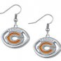 Chicago Bears Earrings, Bears Jewelry, Bears Gift, Football Earrings