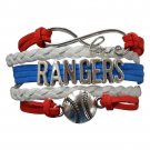 Texas Rangers Bracelet, Texas Rangers Jewelry and Perfect Baseball Bracelet