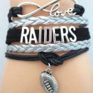 Oakland Raiders Bracelet - Raiders Jewelry, NFL Bracelet & Perfect Football Fan