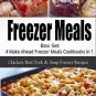Freezer Meals Box Set: 4 Make Ahead Freezer Meals Cookbooks in 1 (Chicken, Beef,