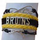 Boston Bruins Bracelet, Boston Bruins Jewelry, Hockey Bracelet, NHL Bracelet & P
