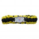 Pittsburgh Steelers Paracord Bracelet - Steelers Jewelry for Women & Perfect Foo