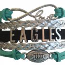 Philadelphia Eagles Bracelet, Eagles Jewelry, Eagles Gift, Football Bracelet
