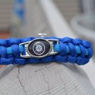 Seattle Mariners Paracord Bracelet, Seattle Mariners Jewelry, Mariners Bracelet