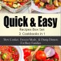 Quick and Easy Recipes Box Set: Slow Cooker, Freezer Meals and Dump Dinner Recip