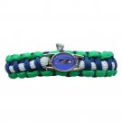 Seattle Seahawks Paracord Bracelet, Seahawks Jewelry, Seahawks Gift, Unisex