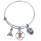 San Francisco Giants Bracelet, Giants Jewelry, Giants Gift, Baseball Bangle
