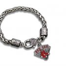 Red Sox Charm Bracelet, Boston Red Sox Jewelry & Baseball Fan Jewelry Gift