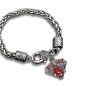 Red Sox Charm Bracelet, Boston Red Sox Jewelry & Baseball Fan Jewelry Gift