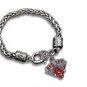 Red Sox Charm Bracelet, Boston Red Sox Jewelry & Baseball Fan Jewelry Gift