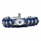 Infinity Collection Dallas Cowboys Paracord- Cowboys Bracelet- Dallas Cowboys Je