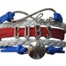 Chicago Cubs Bracelets Wholesale lot of 10, Chicago Cubs Jewelry