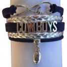 Dallas Cowboys Bracelet, Cowboys Jewelry & Infinity Charm Bracelet
