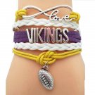 Minnesota Vikings Bracelet - Vikings Jewelry, NFL Bracelet & Perfect Football Fa