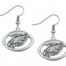 Philadelphia Eagles Earrings, Eagles Jewelry, Eagles Gift, Football Earrings