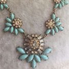 Gorgeous Designer Inspired Jeweled Bib Necklace