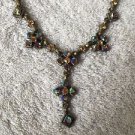 Romantic Vintage COOKIE LEE Victorian Inspired Rhinestones Necklace
