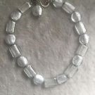 Beautiful White House Black Market Art Glass Bead Necklace