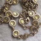 Beautiful Coldwater Creek 36" Long Necklace with Cabochon Stones