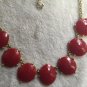 Pretty in RED Bib Necklace