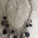 Beautiful Glass and Acrylic Bib Necklace