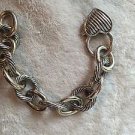 Fabulous Chunky 2 Tone Heart Bracelet