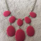 Gorgeous Pink Bib Necklace
