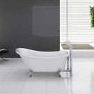 1001NOW Cesano 63" Seamless Freestanding Acrylic Bathtub
