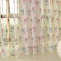 Floral Curtain Window Curtain Net Curtains 1PCS