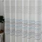 New Blackout Cotton Curtain Striped Printed Curtains 1 Panel