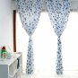 Cotton Curtain Printed Window Curtain for Living room Kitchen Kids
