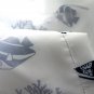 Cotton Curtain Printed Window Curtain for Living room Kitchen Kids