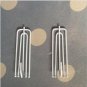 Stainless Iron Window Curtain 4 feet Anti-rust Curtain Hooks 20pc White Color Curtain Accessories