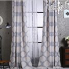 Modern style cotton blackout curtain for living room window custom made