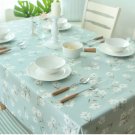 Floral table cloth linen cotton cloth coffee table cloth cover towel tablecloth customized
