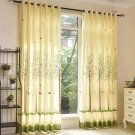 Korean Bedroom Windows Semi-shading Curtain Printing Tree Cartoon Curtains for Living Room Children