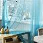 Tulle Curtains 3d Printed Kitchen Decor Window Treatments Living Room Divider Sheer Voile curtain