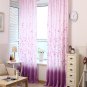 Purple Floral Printed Curtains for Living Room Modern Window Curtains for the Bedroom Kids Curtains