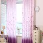 Purple Floral Printed Curtains for Living Room Modern Window Curtains for the Bedroom Kids Curtains
