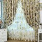 Floral Window Tulle Curtains for Living Room Bedroom Sheer Curtains for Kitchen