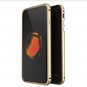 Tempered Glass Back Cover Set for iPhone 7  Case Metal Aluminum Metal Frame(Color Gold)