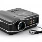 2100 Lumens DVD Projector with DVD Player Video Game Projector Beamer 400:1 Contrast US Plug