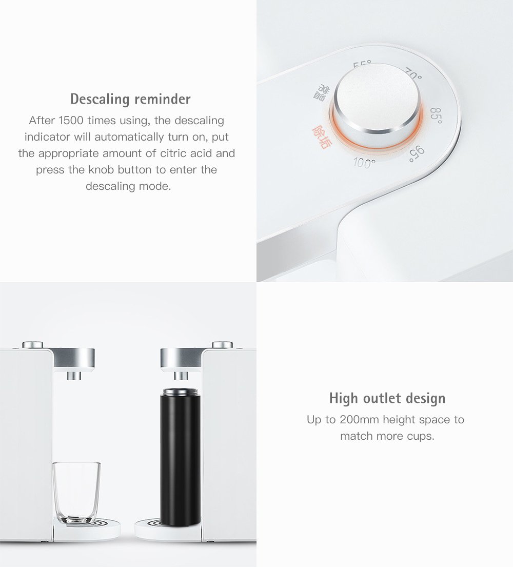Xiaomi 1800ML Smart Water Dispenser (White)