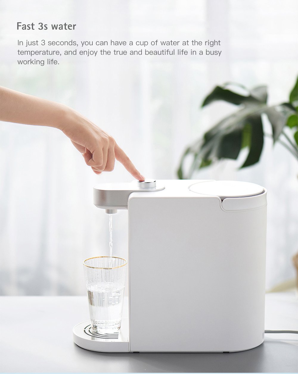 Xiaomi 1800ML Smart Water Dispenser (White)