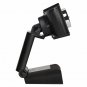 HD WebCam Built-In Sound-absorbing Mic and Manual Focus PC Camera (black)