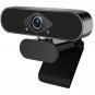 HD 1080P PC USB 2.0 Webcam with Built-in Microphone (black)