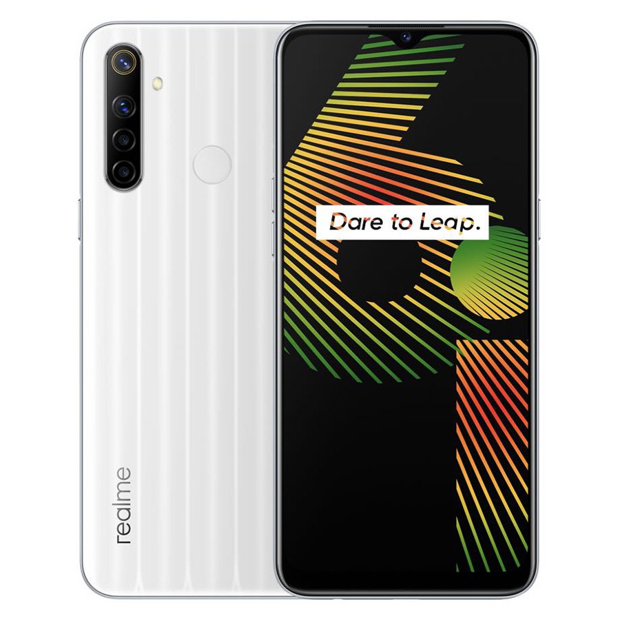 RealME 6i 4GB+128GB 6.5-inch MiniDrop FHD screen Octa Core 48MP AI Quad Camera 5000mAh Battery white